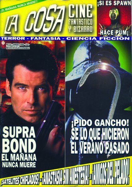 LA COSA CINE magazine side cover Issue 25 January 1998