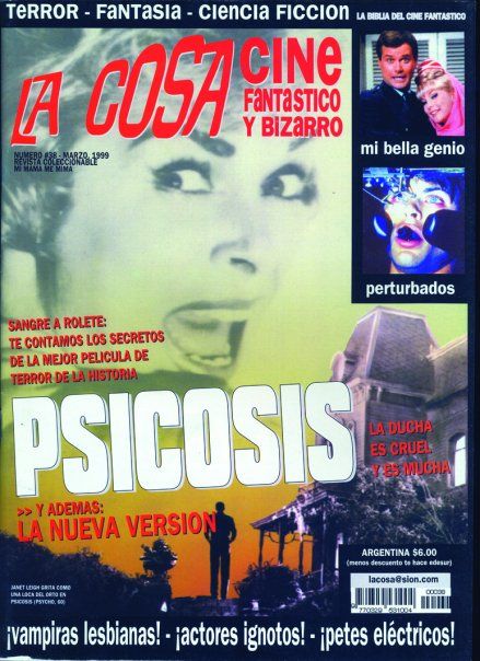 LA COSA CINE magazine side cover Issue 38 March 1999