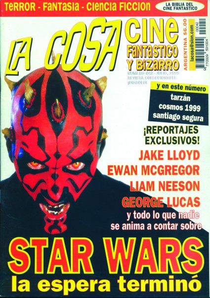 LA COSA CINE magazine side cover Issue 42 July 1999