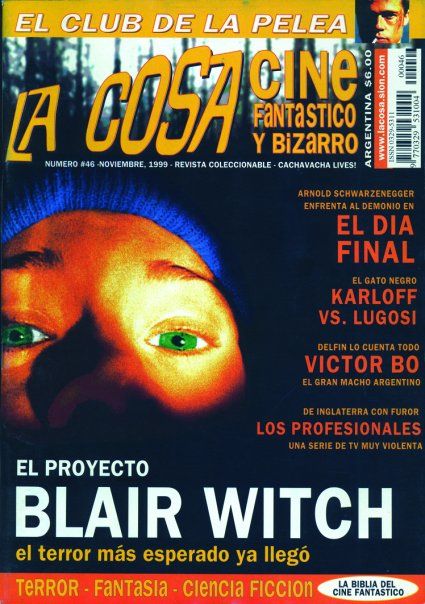 LA COSA CINE magazine side cover Issue 46 November 1999