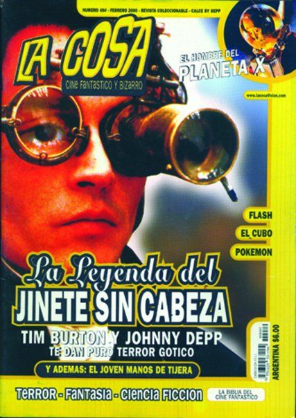 LA COSA CINE magazine side cover Issue 49 February 2000