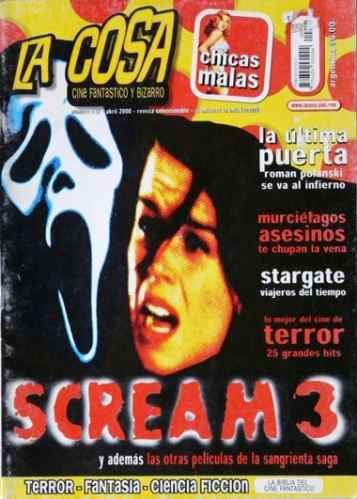 LA COSA CINE magazine side cover Issue 51 April 2000