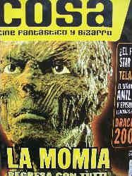 LA COSA CINE magazine side cover Issue 64 May 2001