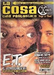 LA COSA CINE magazine side cover Issue 73 March 2002