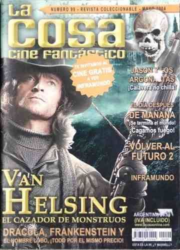 LA COSA CINE magazine side cover Issue 99 May 2004