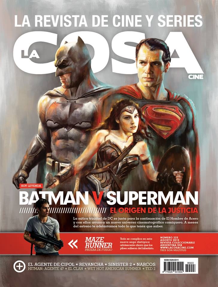 LA COSA CINE magazine side cover Issue 223 August 2015