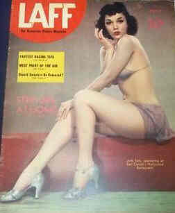 LAFF magazine side cover  Vol 2 # 6 July 1941