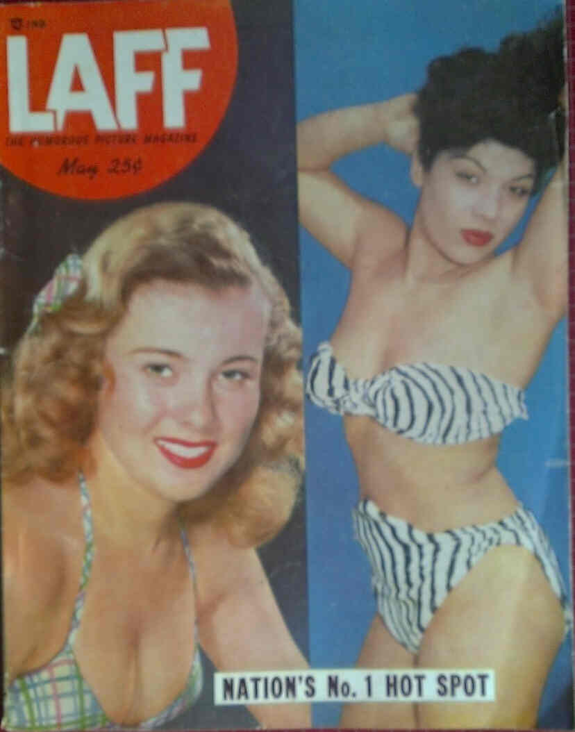 LAFF magazine side cover May 1952