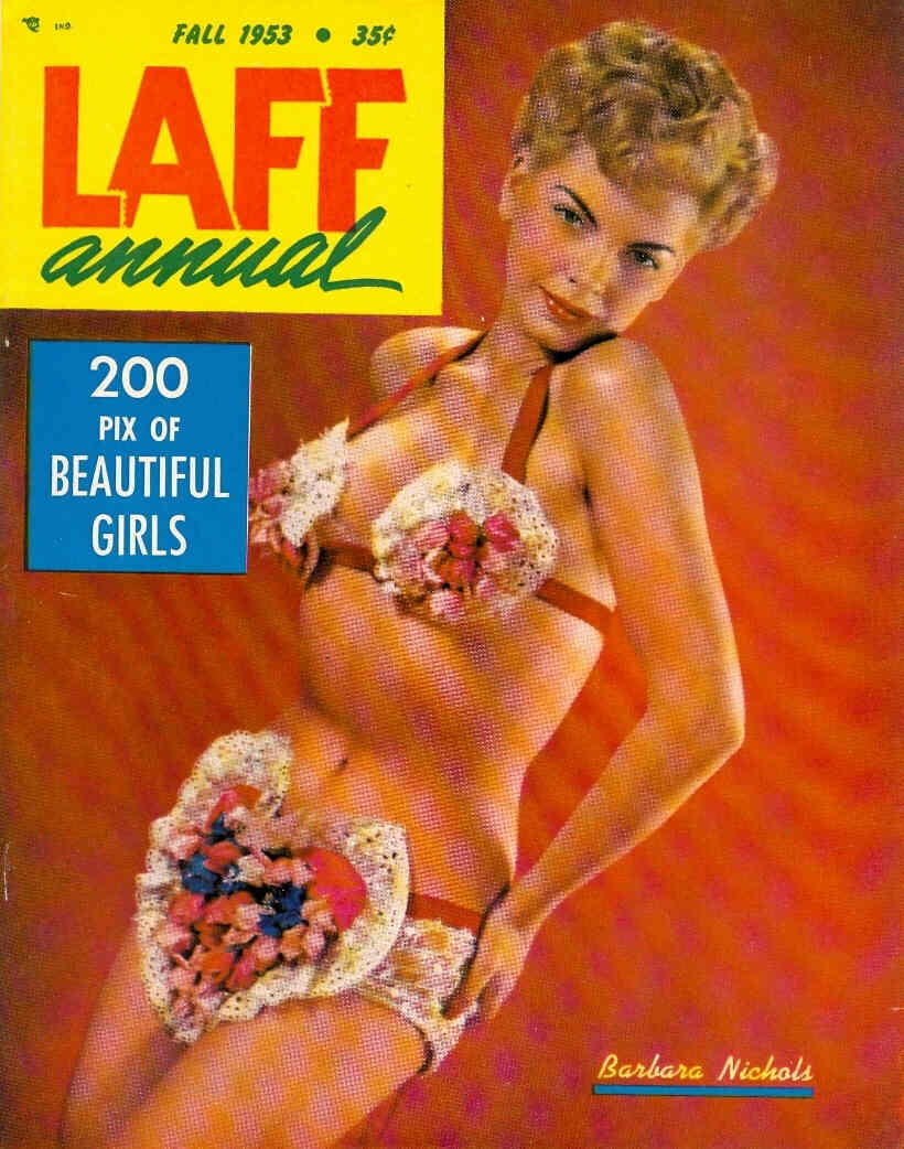 LAFF magazine side cover Fall Annual 1953