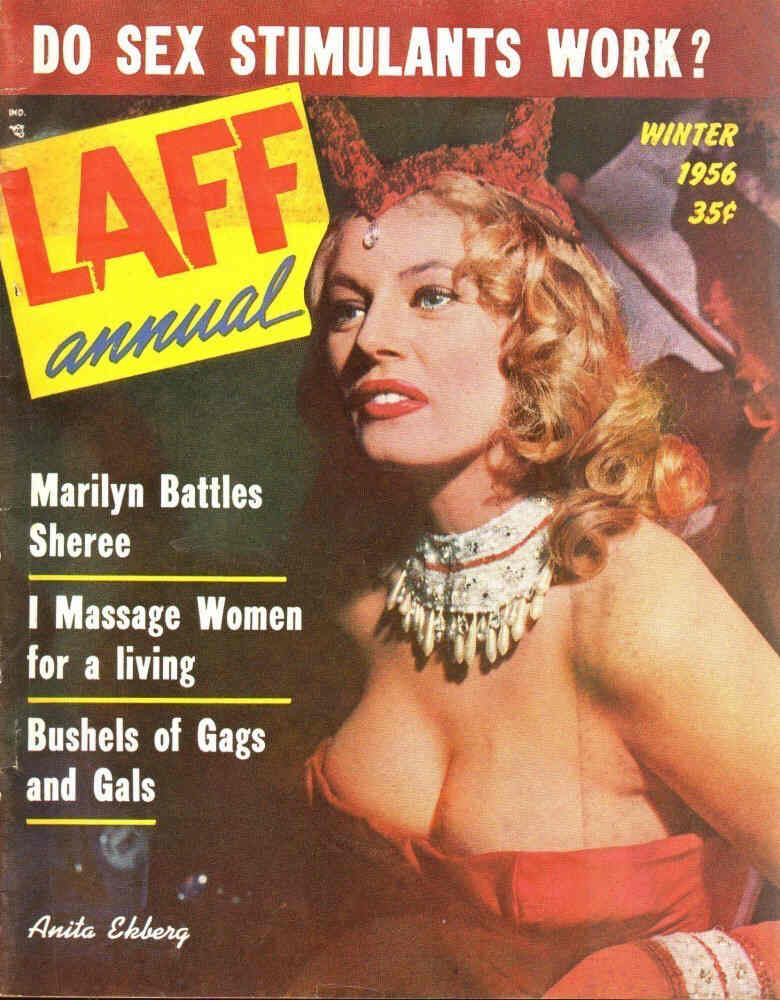 LAFF magazine side cover Winter Annual 1956