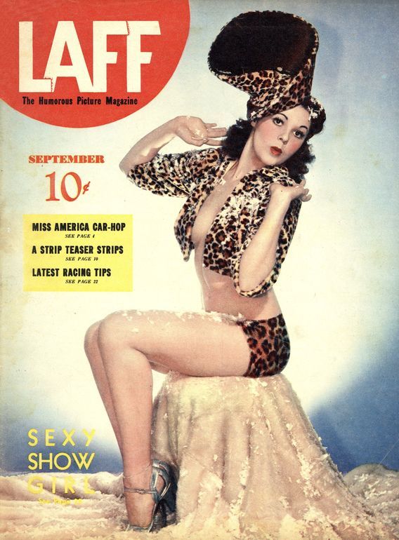 LAFF magazine side cover  Vol 2 No  8  September 1941