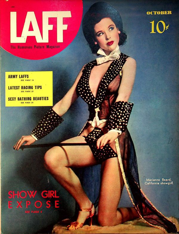 LAFF magazine side cover  Vol 2 No  9  October 1941