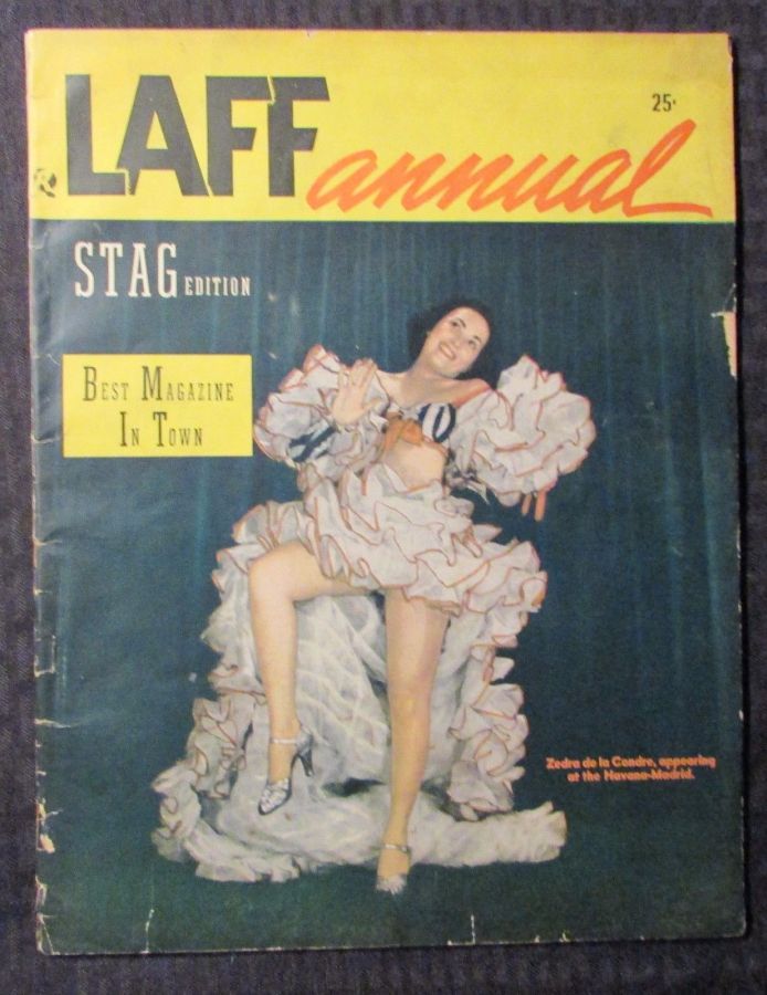 LAFF magazine side cover  Annual   1941