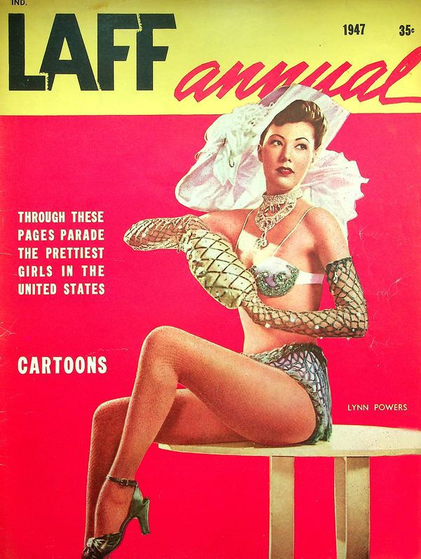 LAFF magazine side cover  Annual   1947