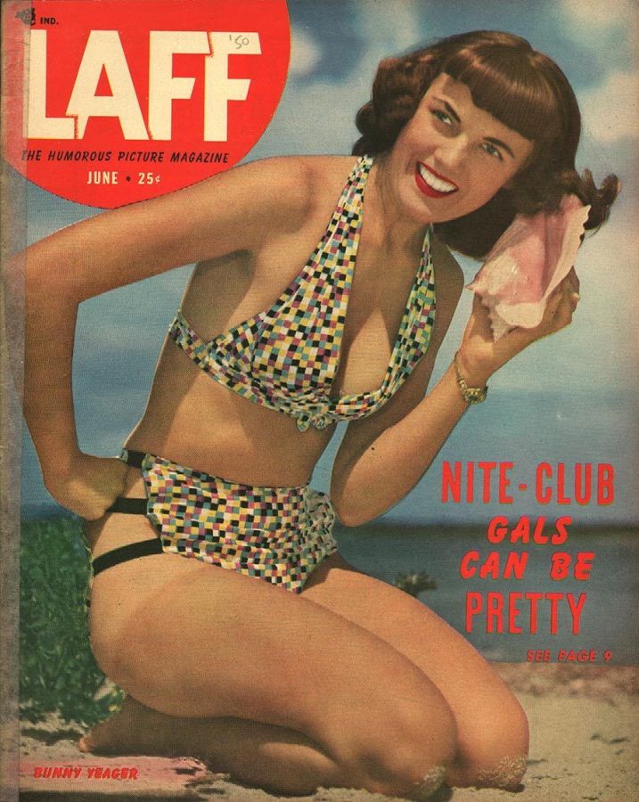 LAFF magazine side cover  June 1950