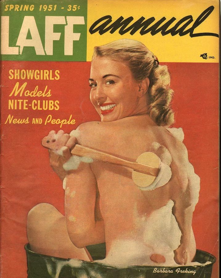 LAFF magazine side cover  Annual Spring 1951