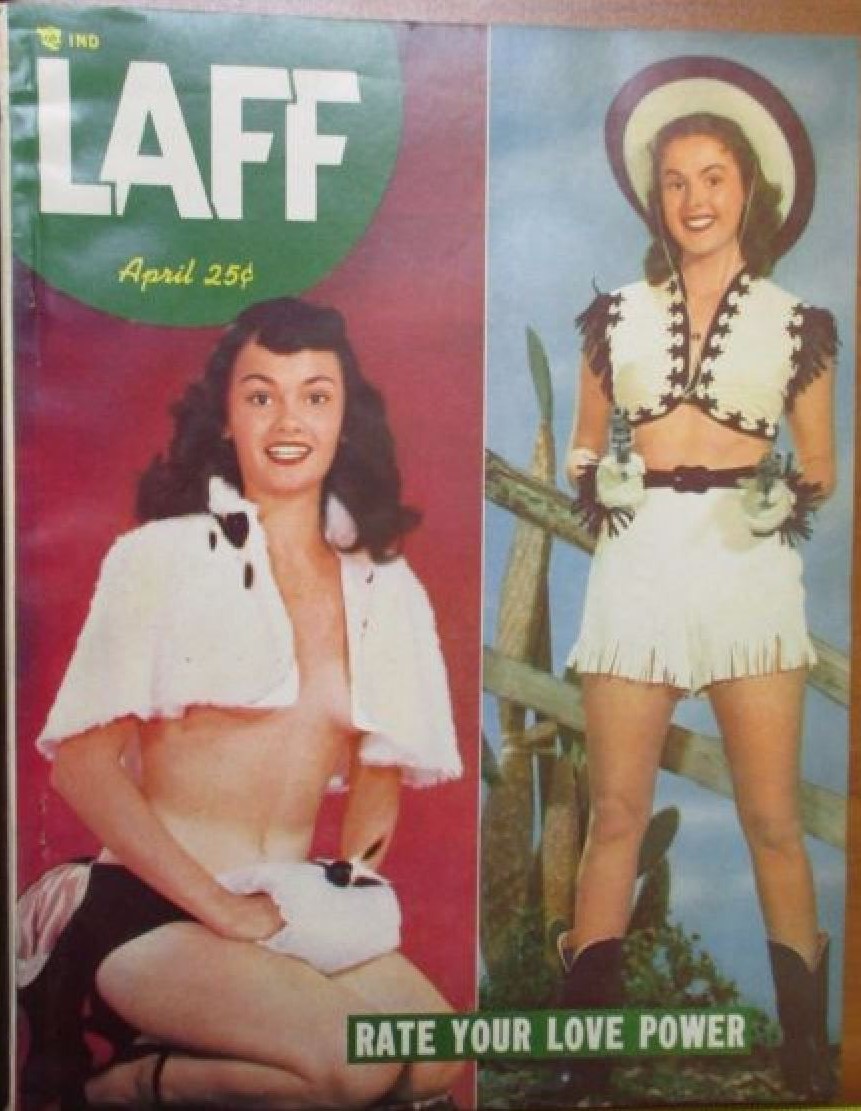 LAFF magazine side cover  Annual Vol 14 No 1 April 1952