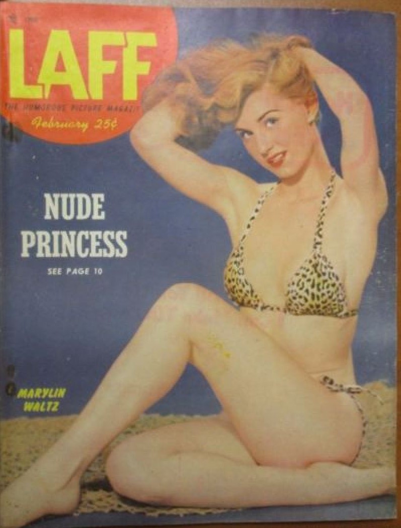 LAFF magazine side cover  Annual Vol 14 No 6 February 1953