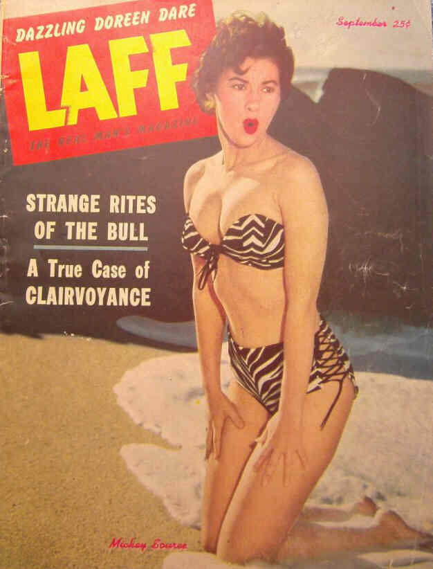 LAFF magazine side cover  September 1953