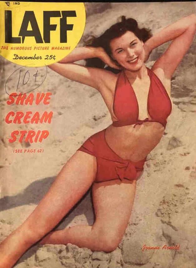 LAFF magazine side cover  December 1953