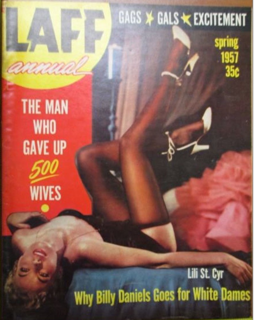 LAFF magazine side cover  Annual Spring 1957