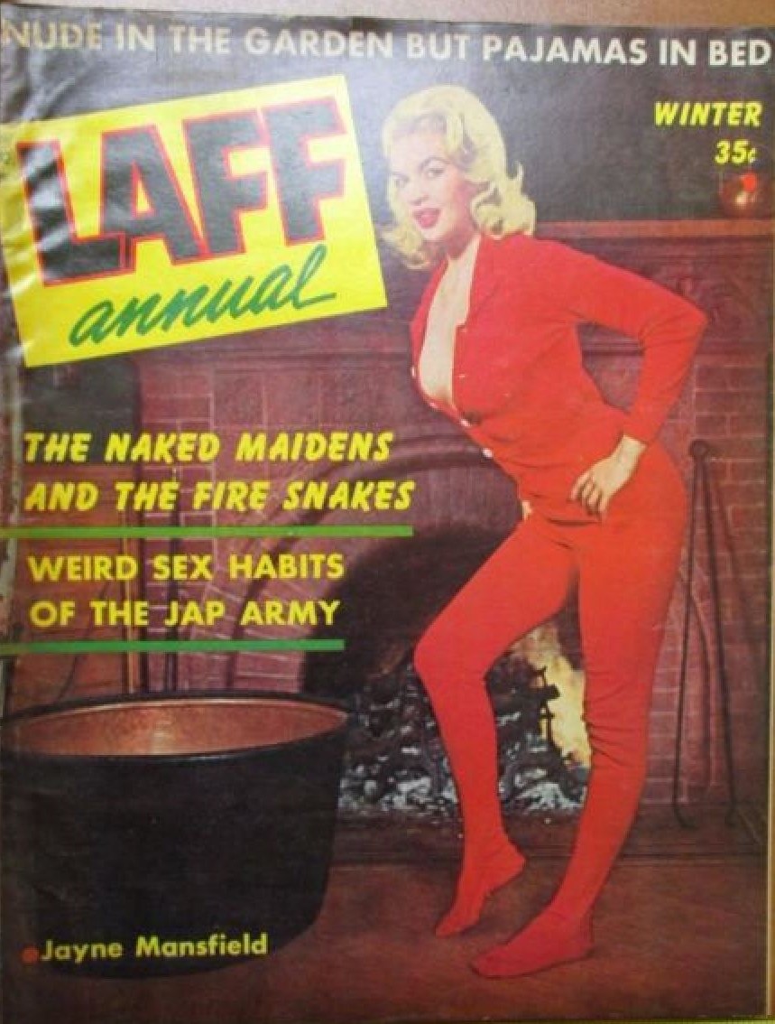 LAFF magazine side cover  Annual Winter 1957