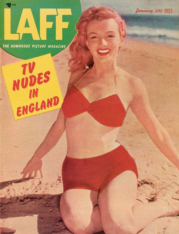 LAFF magazine side cover  January 1953