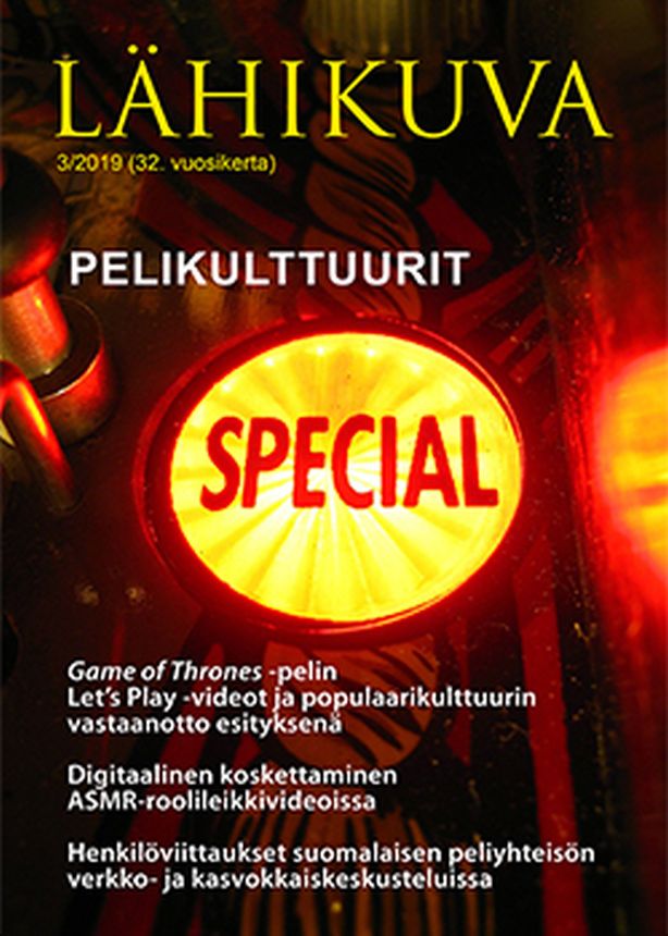 LAHIKUVA magazine side cover Issue 3   2019