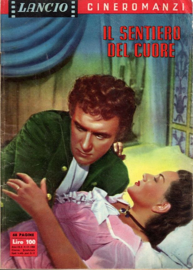 LANCIO CINEROMANZI magazine side cover Issue 6 4 December 1959