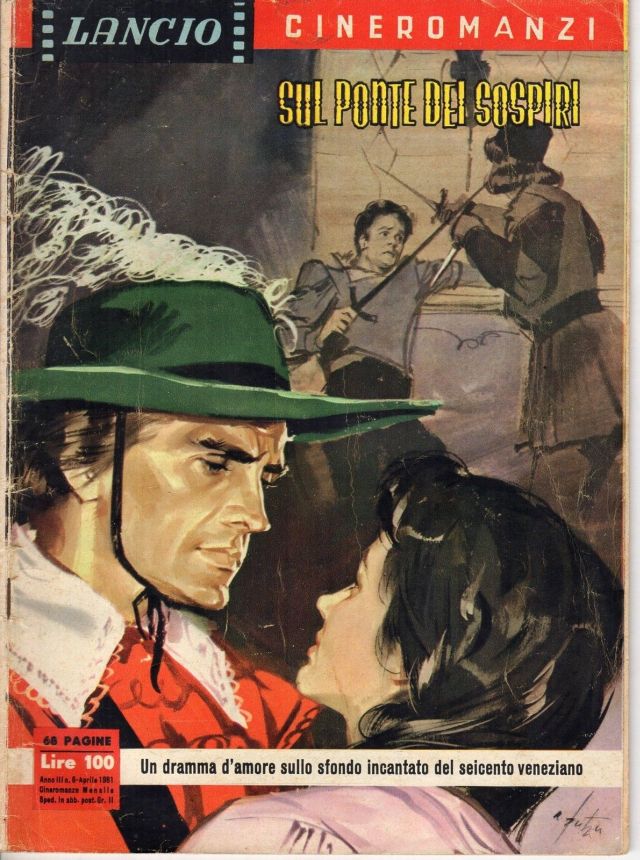 LANCIO CINEROMANZI magazine side cover Issue 6 4  1981