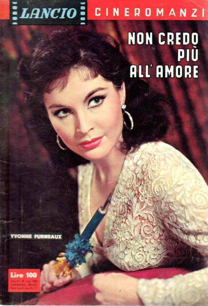 LANCIO CINEROMANZI magazine side cover Issue 19 July 1963