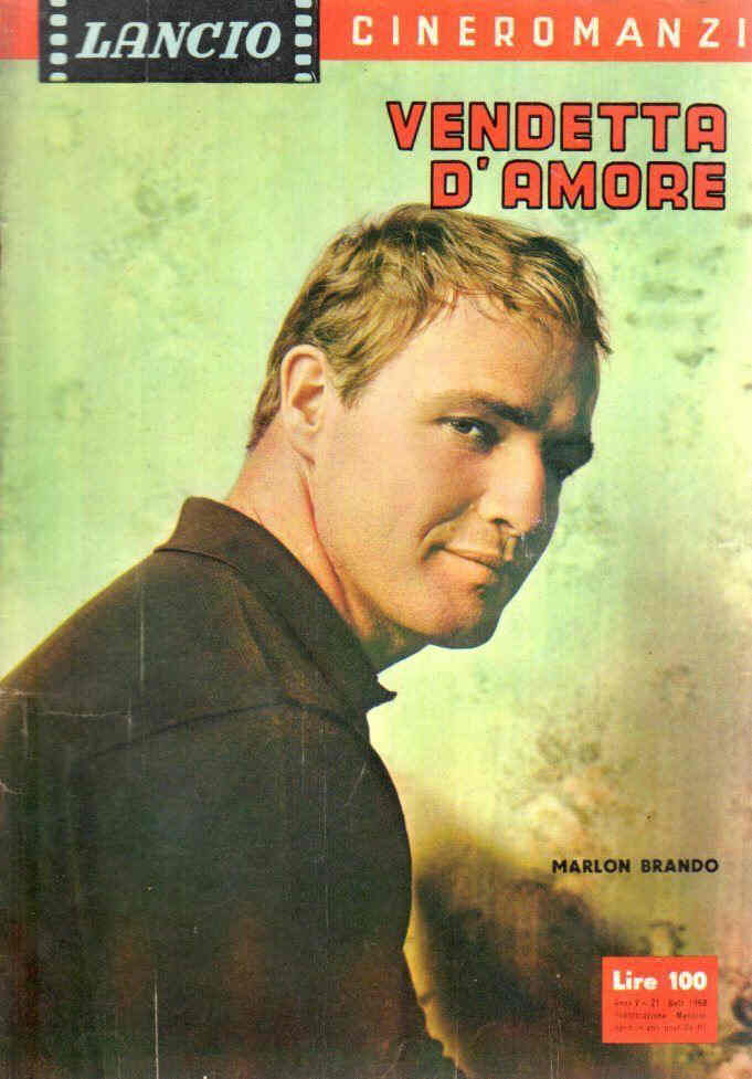 LANCIO CINEROMANZI magazine side cover Issue 21 September 1963