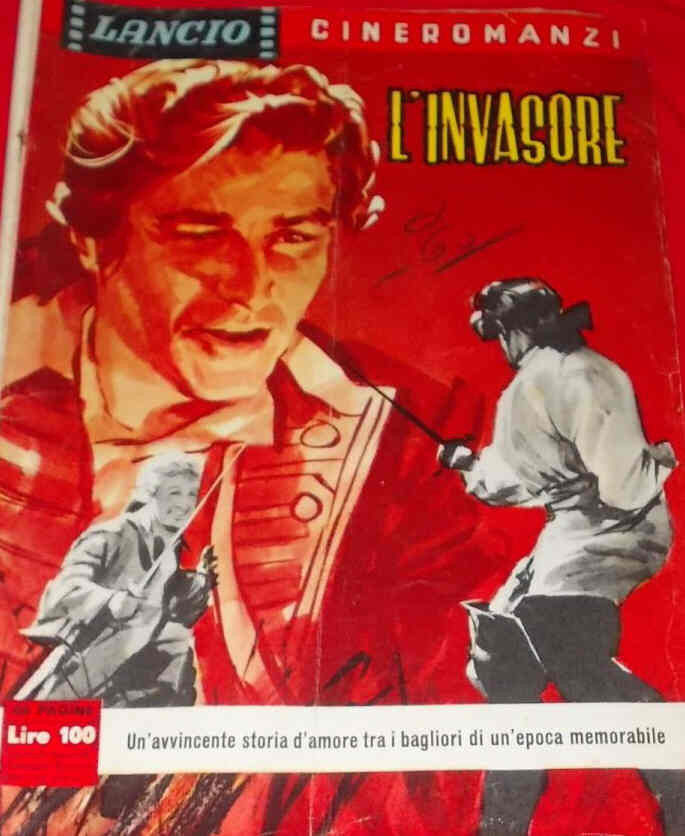 LANCIO CINEROMANZI magazine side cover  July 1961