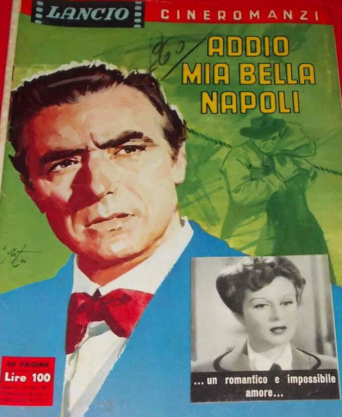 LANCIO CINEROMANZI magazine side cover  November 1961
