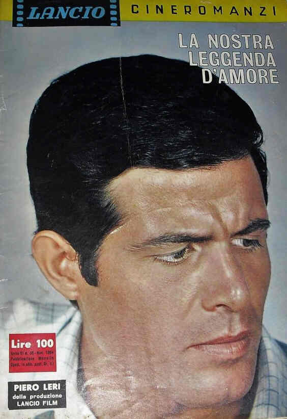 LANCIO CINEROMANZI magazine side cover Issue 35  November 1964