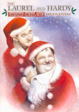 LAUREL AND HARDY MAGAZINE | THE magazine side cover Christmas 2003