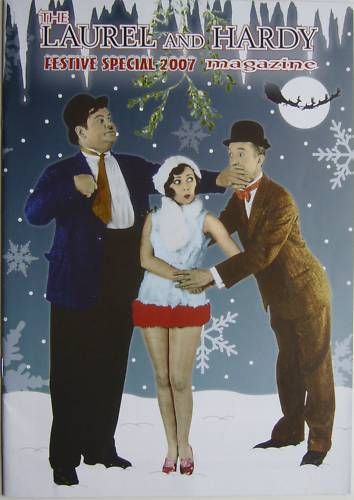 LAUREL AND HARDY MAGAZINE | THE magazine side cover Christmas 2007