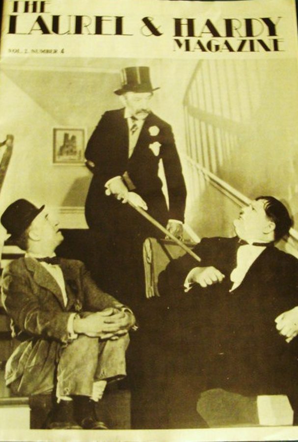 LAUREL AND HARDY MAGAZINE | THE magazine side cover  Vol 02 # 04  