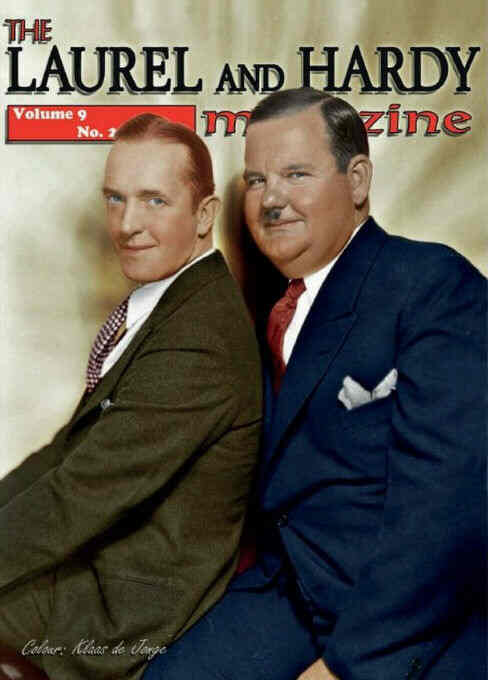LAUREL AND HARDY MAGAZINE | THE magazine side cover  Vol 9 #2  2013