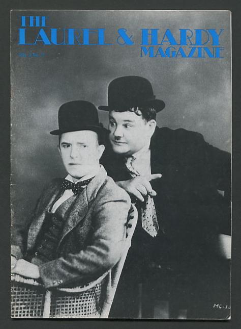 LAUREL AND HARDY MAGAZINE | THE magazine side cover  Vol 2 No  11   1990