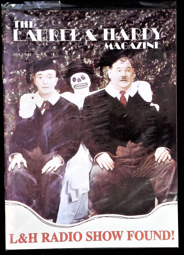 LAUREL AND HARDY MAGAZINE | THE magazine side cover  Vol 5 # 2   1997