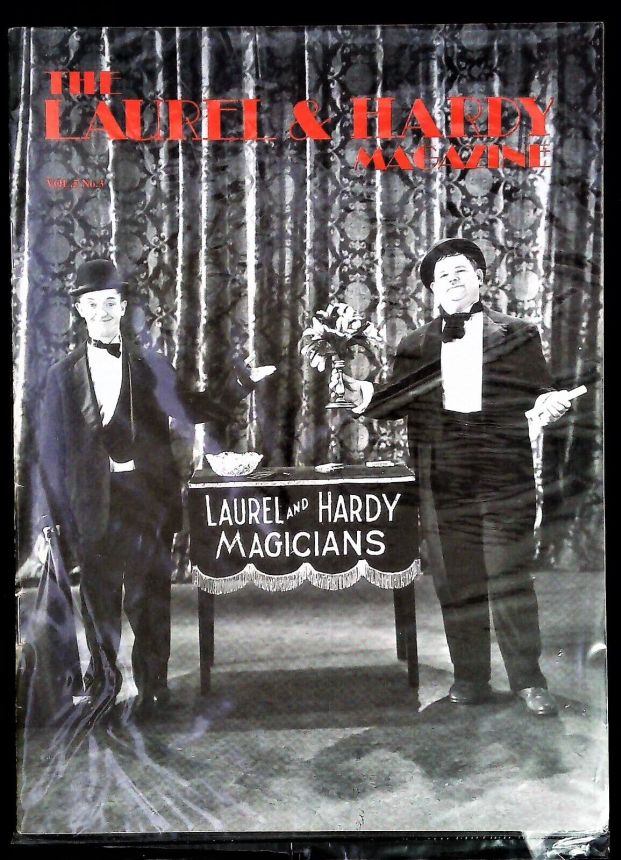 LAUREL AND HARDY MAGAZINE | THE magazine side cover  Vol 5 # 3   1999