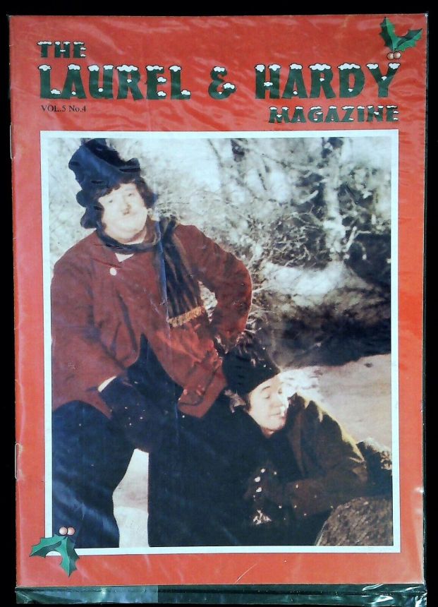 LAUREL AND HARDY MAGAZINE | THE magazine side cover  Vol 5 # 4   1999