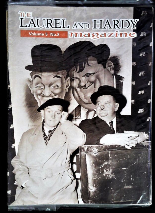LAUREL AND HARDY MAGAZINE | THE magazine side cover  Vol 5 # 8   2000