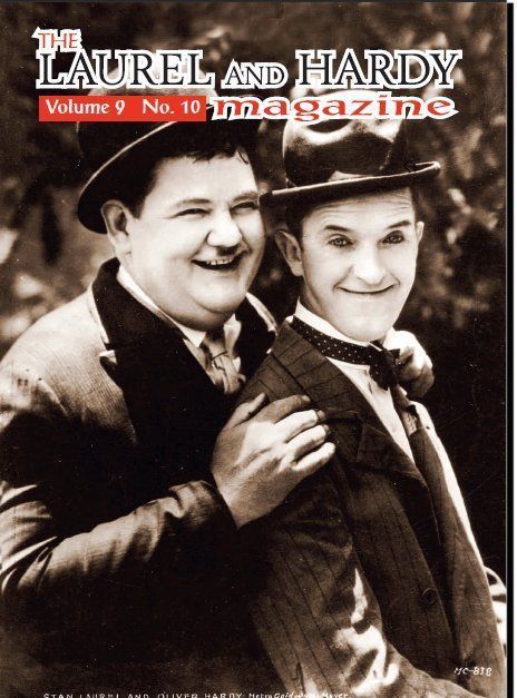 LAUREL AND HARDY MAGAZINE | THE magazine side cover  Vol 9 No 10 Autumn 2015