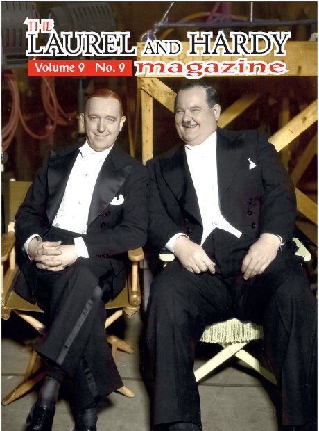 LAUREL AND HARDY MAGAZINE | THE magazine side cover  Vol 9 No 9 Summer 2015