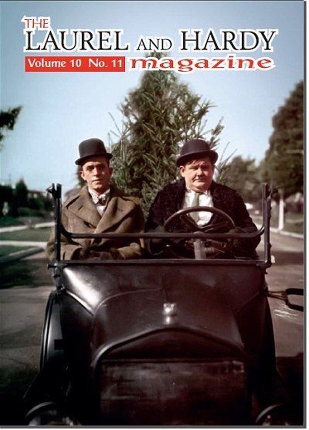 LAUREL AND HARDY MAGAZINE | THE magazine side cover  Vol 10 No 11 Winter 2018