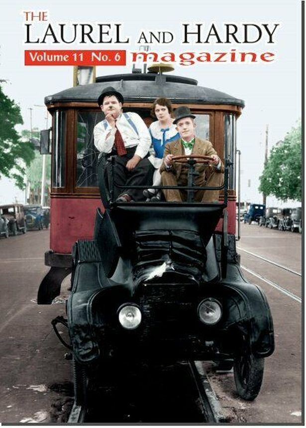 LAUREL AND HARDY MAGAZINE | THE magazine side cover  Vol 11 No 6   2020