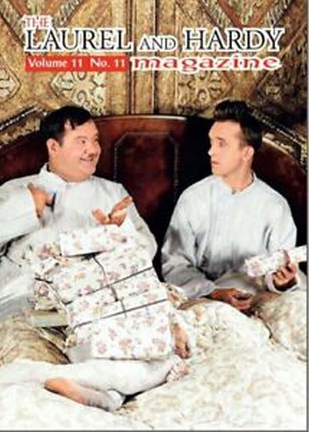 LAUREL AND HARDY MAGAZINE | THE magazine side cover  Vol 11 No 11   2021