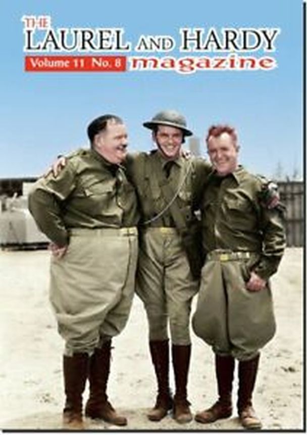LAUREL AND HARDY MAGAZINE | THE magazine side cover  Vol 11 No 8   2021
